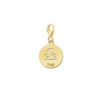 Names4ever Charm Gold 585 Sternzeichen Waage GBS007