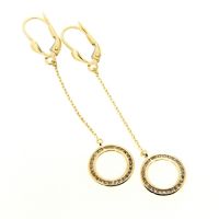 Ohrpendel Gold 333 Zirkonia