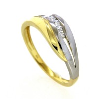 Ring Gold 333 bicolor Weite 60