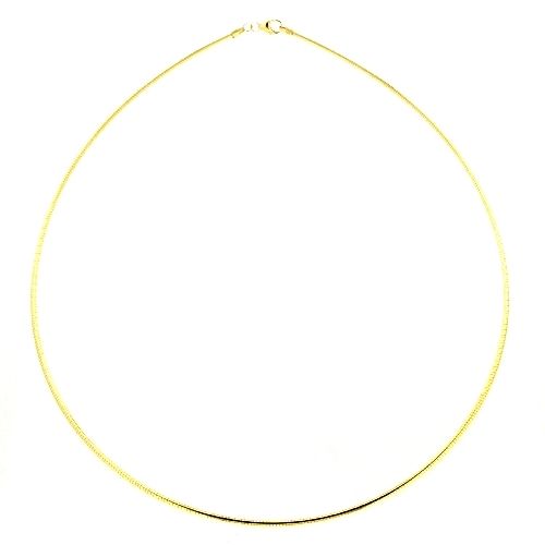 Omega Halsreifen Gold 333 1,5mm 45 cm