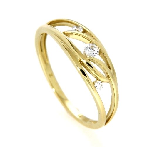Ring Gold 333 Weite 60 Zirkonia