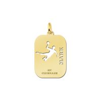 Names4ever Anhänger Gold 585 Handball