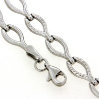 Armband Silber 925 rhodiniert 19 cm