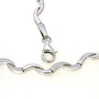 Kette Silber 925 rhodiniert 45 cm 