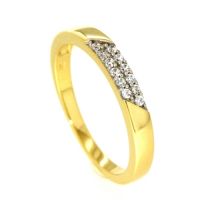 Ring Gold 333 Weite 62 Zirkonia