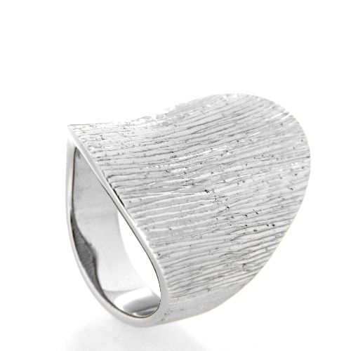 Ring Silber 925 rhodiniert Weite 60