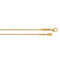 Tonda-Halsreif rund 1,2 mm 585 Gelbgold 42 cm