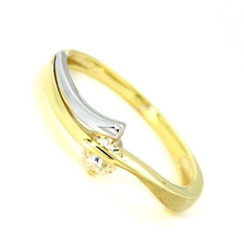 Ring Gold 333 bicolor Weite 54