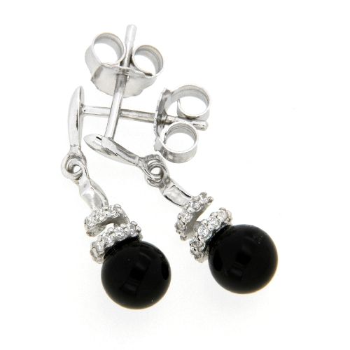 Ohrpendel Silber 925 rhodiniert (Stecker)