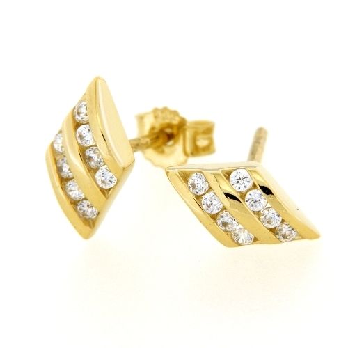 Ohrstecker Gold 333 Zirkonia