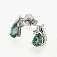 Ohrstecker Silber 925 rhodiniert 