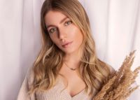 Beka&Bell Infinity Namenskette 42-45 cm rosé Schreibschrift