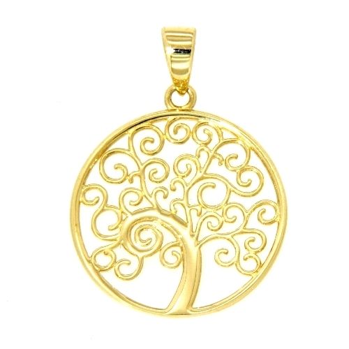 Anhänger Gold 333 Lebensbaum