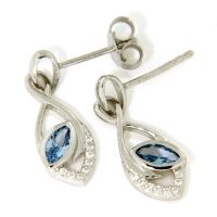 Ohrpendel Silber 925 rhodiniert