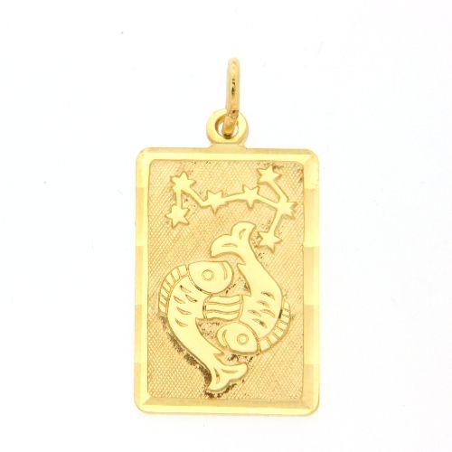 Tierkreiszeichen Gold 333 Fische