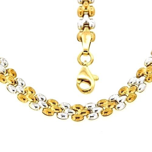 Kette Gold 333 45 cm bicolor