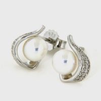 Ohrstecker Silber 925 rhodiniert