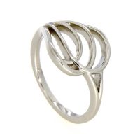 Ring Silber 925 rhodiniert Weite 54