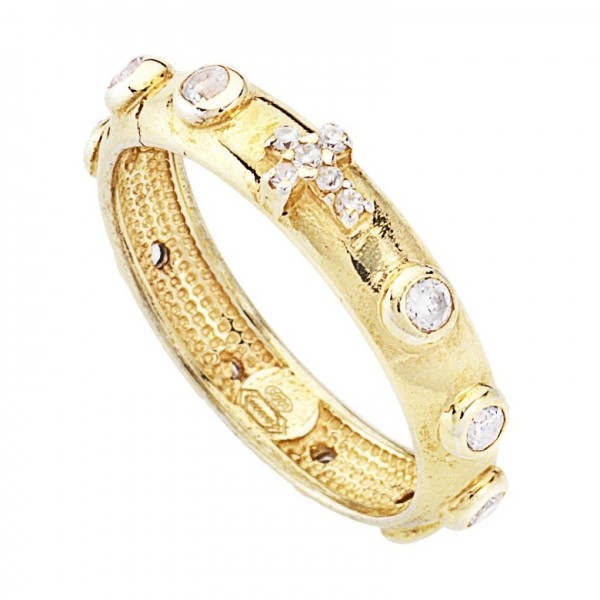 AMEN Ring Silber Kreuz Gr. 52 AROGB-12