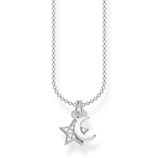 Thomas Sabo Kette Mond und Stern KE2068-051-14-L45v