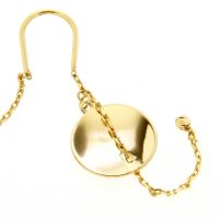 Ohrdurchzieher Gold 333 mit Bügel 