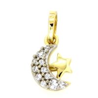 Anhänger Gold 333 Mond & Stern 