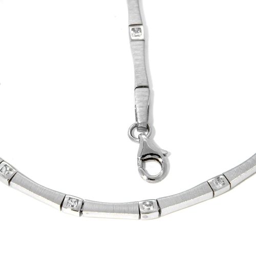 Kette Silber 925 rhodiniert 45 cm