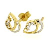 Ohrstecker Gold 333 Zirkonia