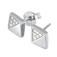 Ohrstecker Silber 925 rhodiniert