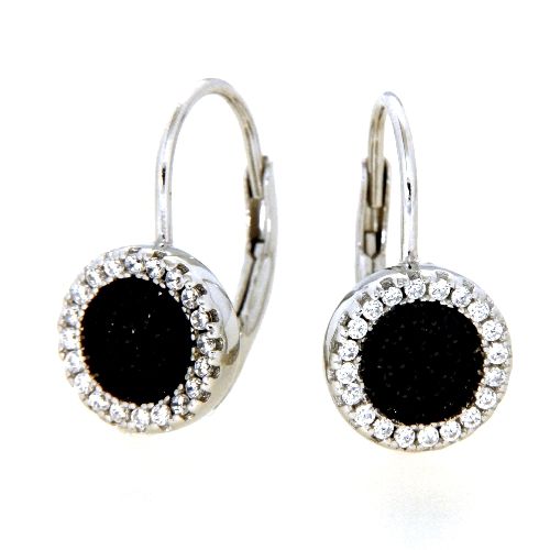 Bouton Silber 925 rhodiniert