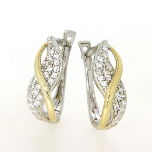 Creolen Weißgold 333