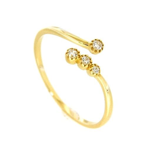 Ring Gold 333 Weite 54 Zirkonia