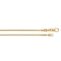 Tonda-Halsreif rund 1,5 mm 585 Gelbgold 42 cm