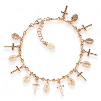 AMEN Armband 16 + 3 cm Silber BRCMR