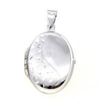 Medaillon Silber 925 rhodiniert