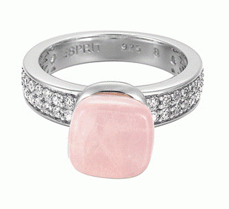 ESPRIT Ring pure rose ESRG91743A180