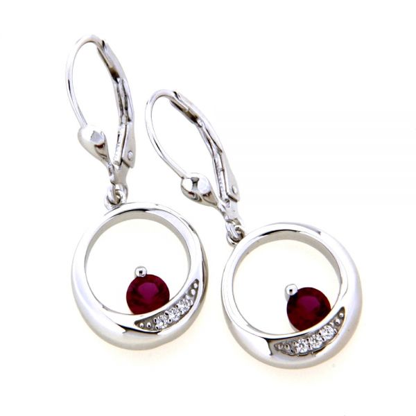 Ohrpendel Silber 925 rhodiniert