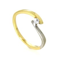Ring Gold 333 Zirkonia Weite 58