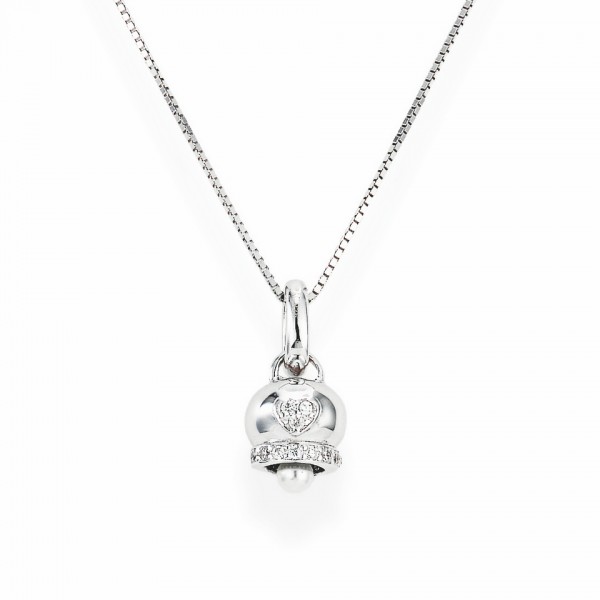 AMEN Kette 42 cm Silber CLPSBHBB