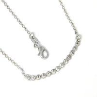 Kette Silber 925 rhodiniert 