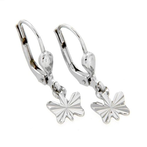 Ohrpendel Silber 925 Schmetterling