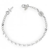 AMEN Armband Silber Rosenkranz BROBB4