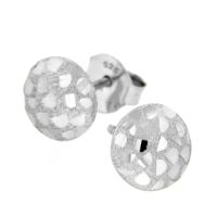 Ohrstecker Silber 925 rhodinert