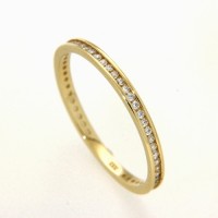 Ring Gold 333 Weite 54 Zirkonia