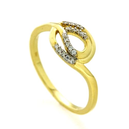 Ring Gold 333 Zirkonia Weite 60