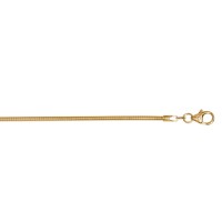 Tonda-Halsreif rund 1,5 mm 585 Gelbgold 45 cm