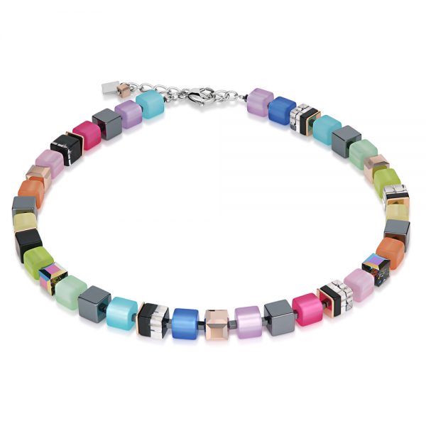 COEUR DE LION Collier Geo Cube 4689/10/1522