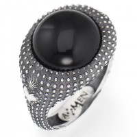 AMEN Ring Silber Gr. 62 AON-22