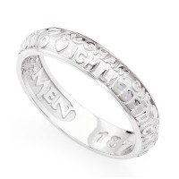 AMEN Ring Silber Gr. 68 ATAB-28