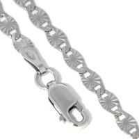 Kette Silber 925 rhodiniert 45 cm